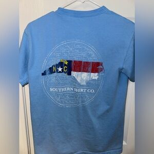 The Southern Shirt Company Blue North Carolina Tee